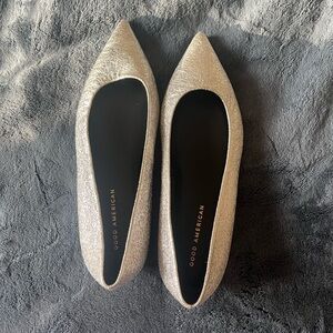 Good American Silver Flats